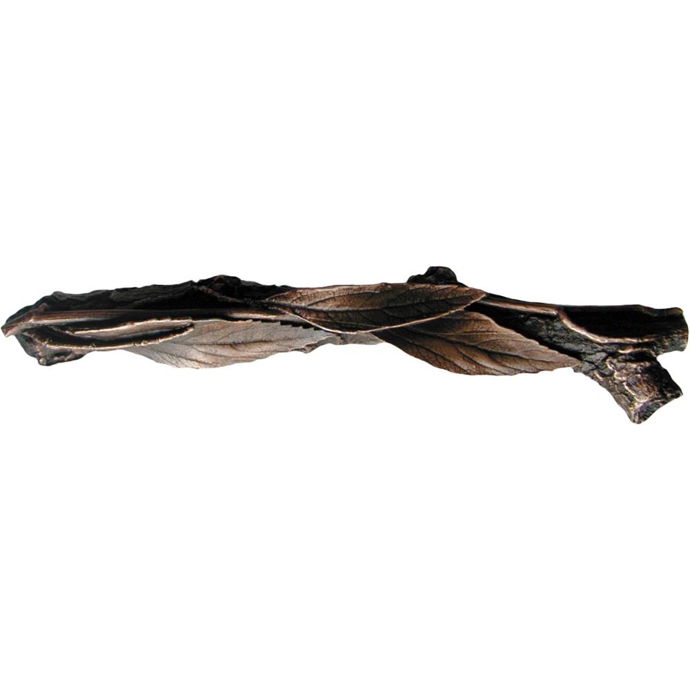 Notting Hill NHP-672-AC-R Leafy Branch Pull Antique Copper (Right side)